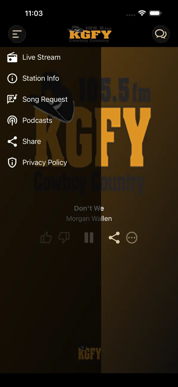 Screenshot #3 pour KGFY Cowboy Country 105.5 FM
