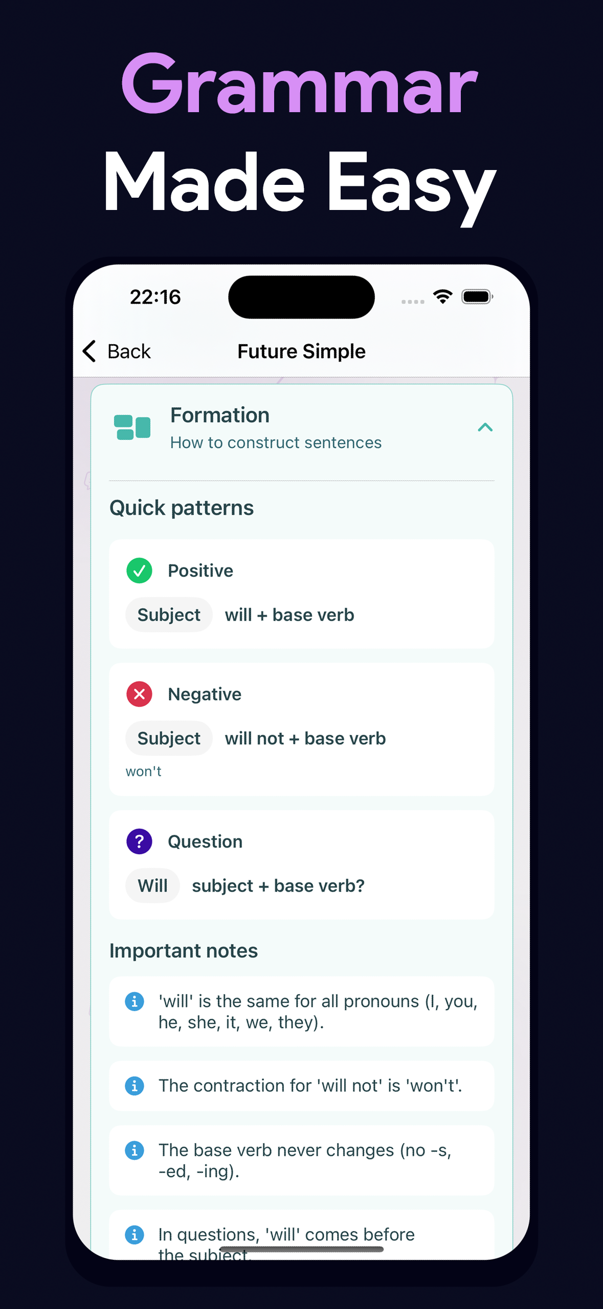 Easy English Tenses