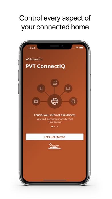 PVT ConnectIQ Screenshot