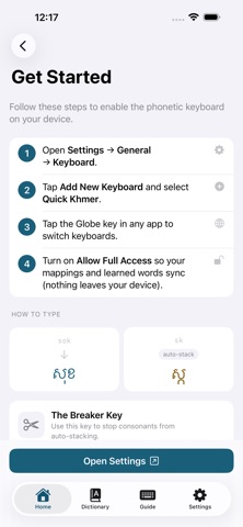 Quick Khmer Keyboard Screenshot 2 of 7
