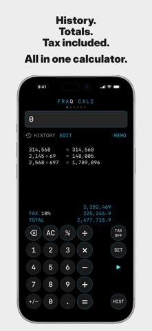 FRAQ CALC Lite Screenshot 1 of 8