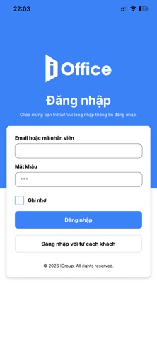 iOffice Platform screenshot