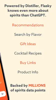 flasky: liquor recommendations iphone screenshot 2