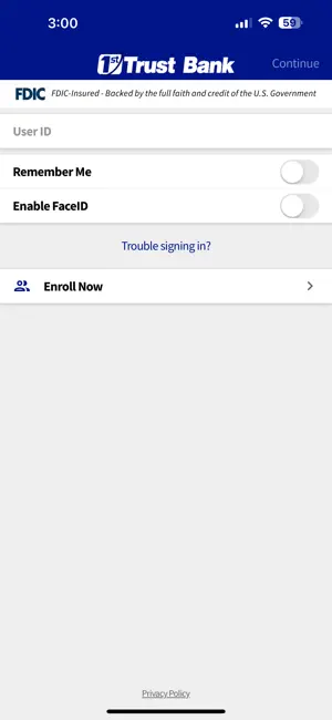 1st Trust Mobile screenshot 2