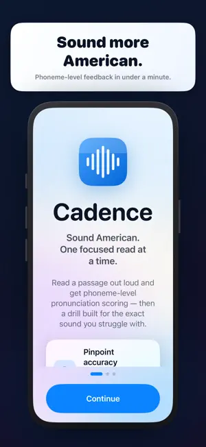 Accent Cadence screenshot 1