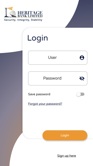 HeritagePay Screenshot