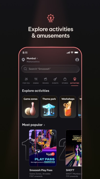 District: Movies Events Dining iPhone screenshot 8 - Lifestyle app