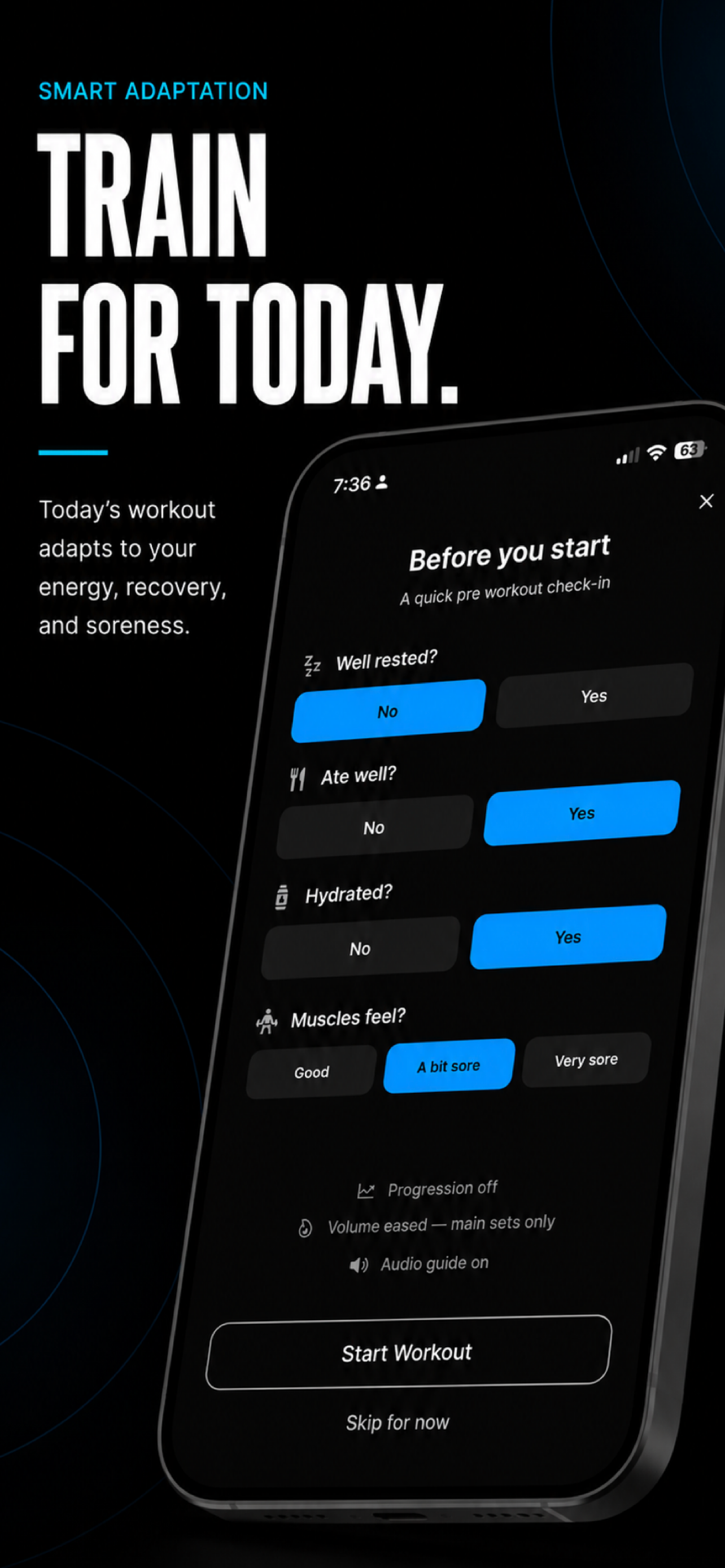 Adept Physique Workout Planner screenshot 3