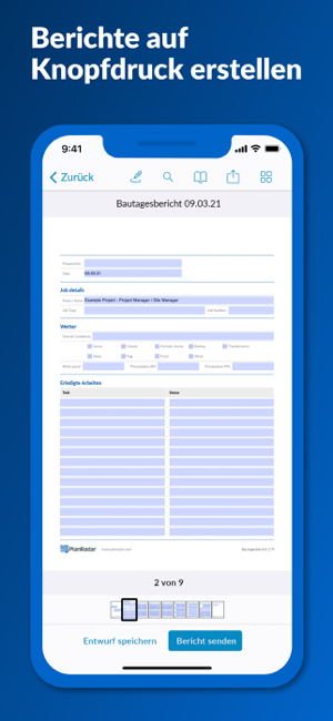 ‎PlanRadar - Die Baustellen App Screenshot