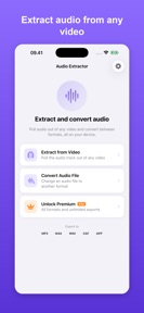 MP4 to MP3: Audio Extractor screenshot