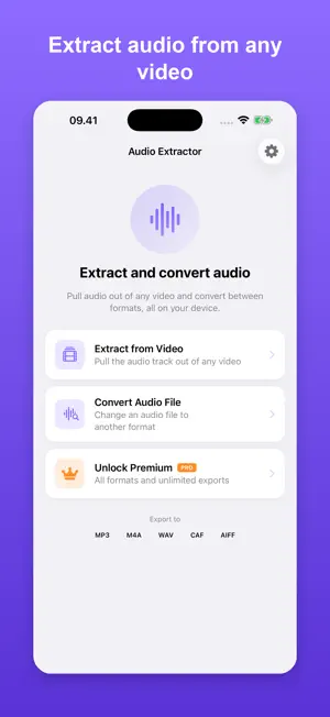 Video to MP3: MP4 Converter screenshot 1
