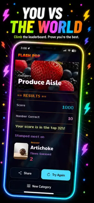 FlashPop Visual Trivia screenshot 4