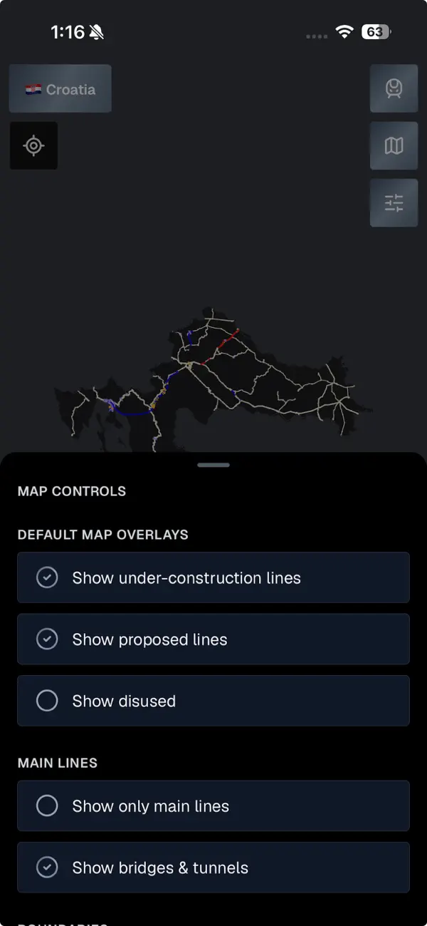 Screenshot #3 pour RailsMaps
