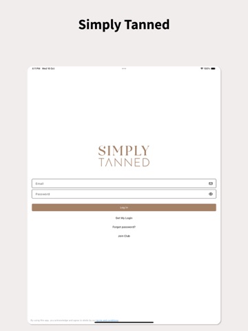 Simply Tanned iPad screenshot