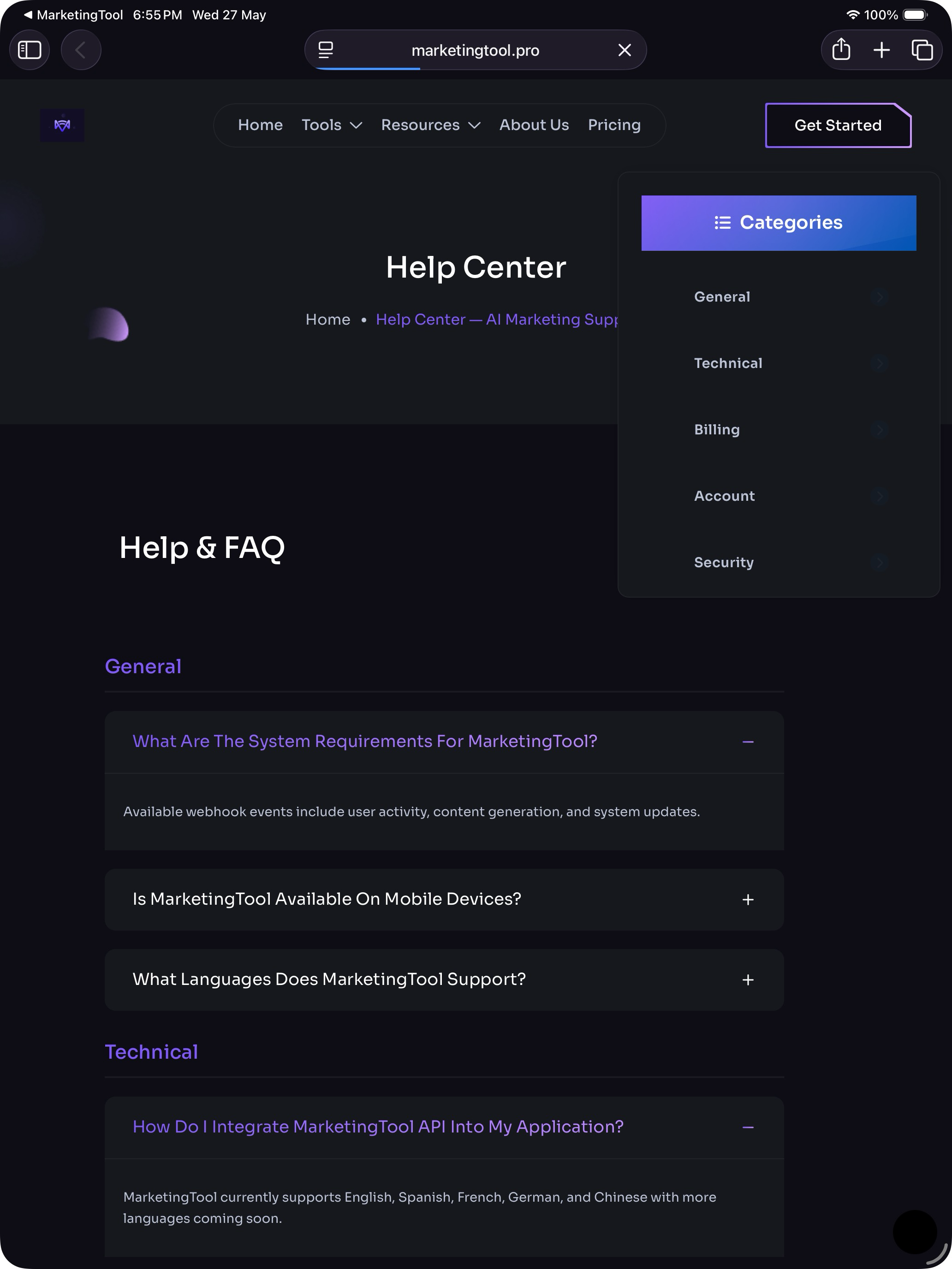 MarketingTool - AI Marketing