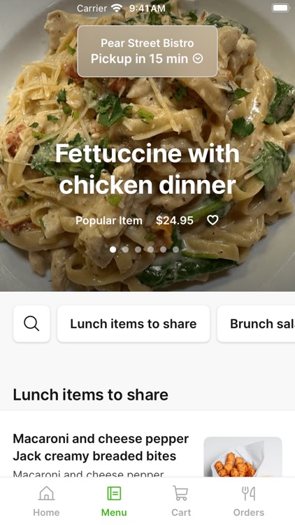 Pear Street Bistro To Go