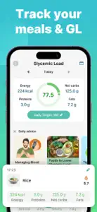 Glucose Tracker-Glycemic Index screenshot #1 for iPhone