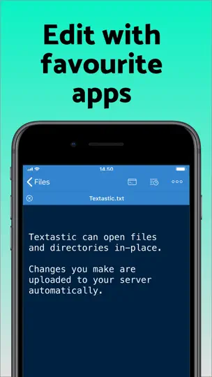 Capture d'écran de ShellFish For Business sur iPhone 4
