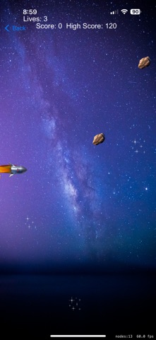 AsteroidDodgerScene Screenshot 7 of 10