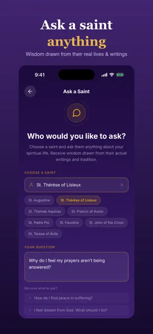 MySaint screenshot 3