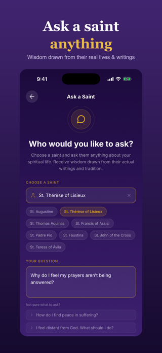MySaint Screenshot 3 of 4