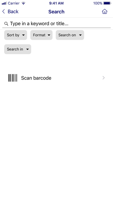 Friendswood Public Library Screenshot