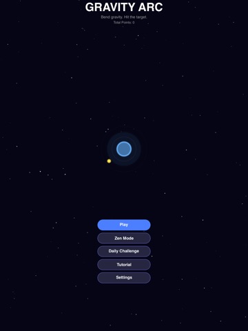 Gravity Arc - A Puzzle Game iPad screenshot