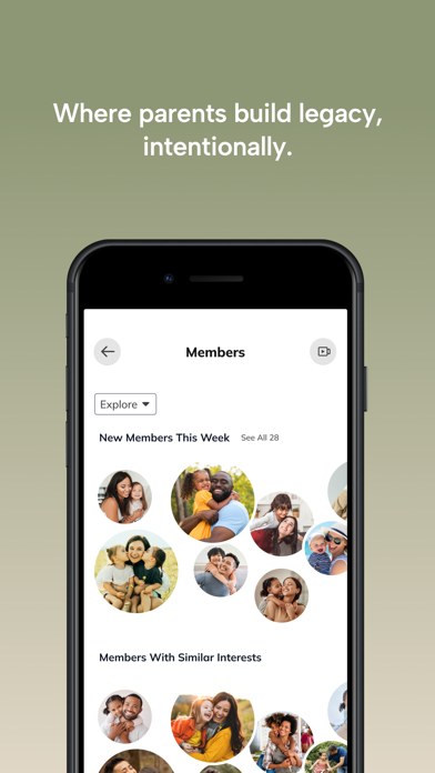 Dinner Table Family Community iPhone screenshot 5 - Social Networking app