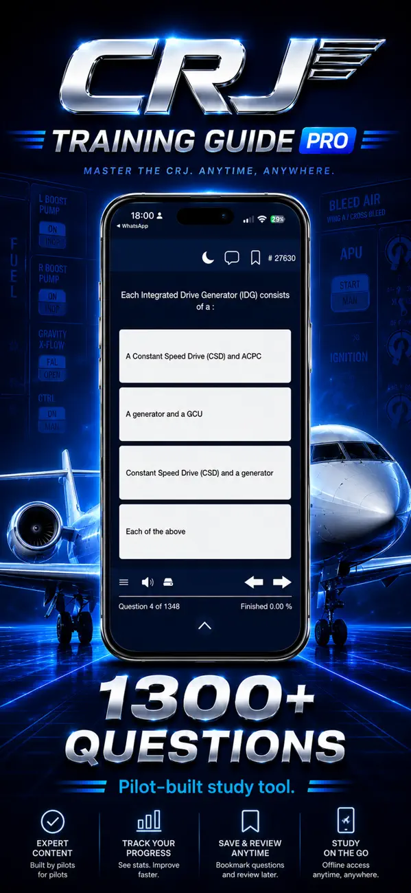 Screenshot #1 pour CRJ Training Guide PRO