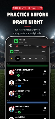 DraftDay: Mock Draft Simulator Screenshot 1 of 6