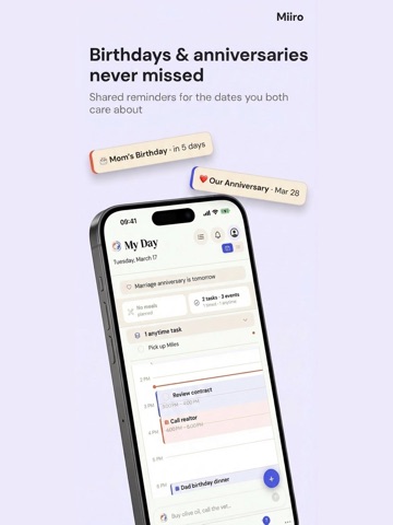 Miiro: Shared Grocery List iPad screenshot