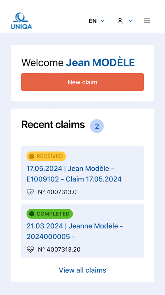 #1. myUNIQA.ch (iOS) 由: UNIQA GlobalCare SA