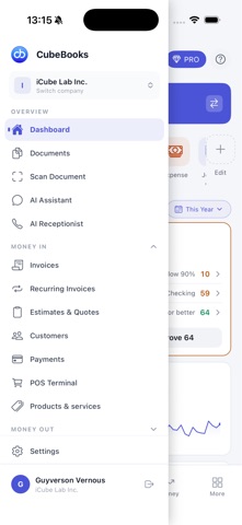 CubeBooks ▸ Auto Bookkeeping screenshot