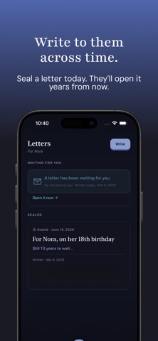 DearOne: Letters & Memories Screenshot 3 of 6