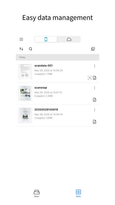 ScanSnap Home Screenshot