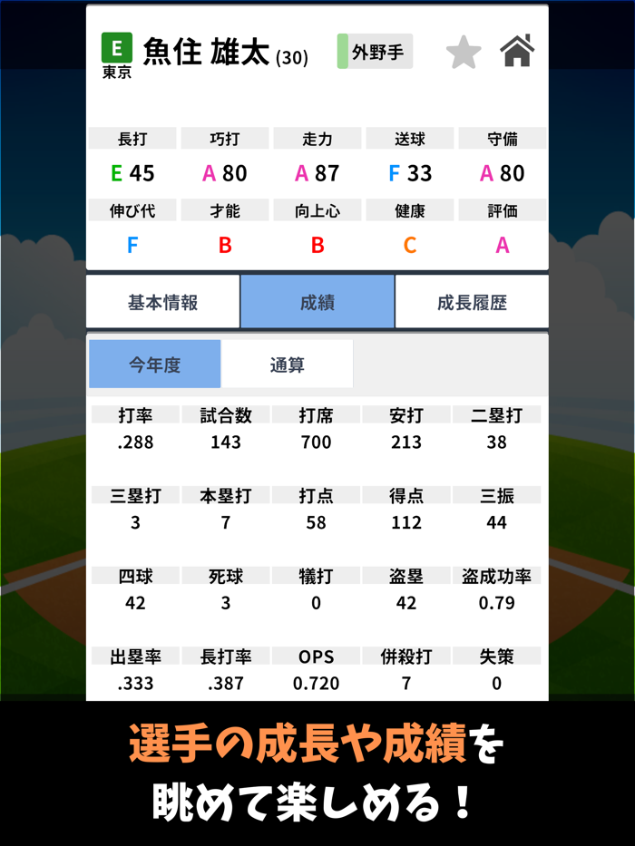プロ野球ペナントシミュレータ