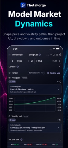 ThetaForge: Options Analyzer Screenshot 7 of 10
