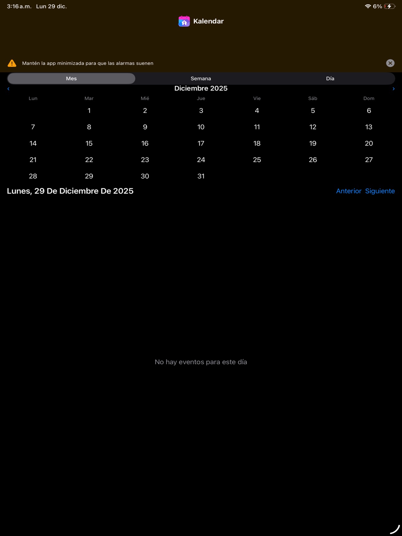 Screenshot 4 of Kalendar