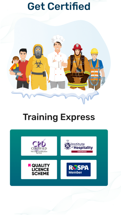 Training Express - Courses Screenshot