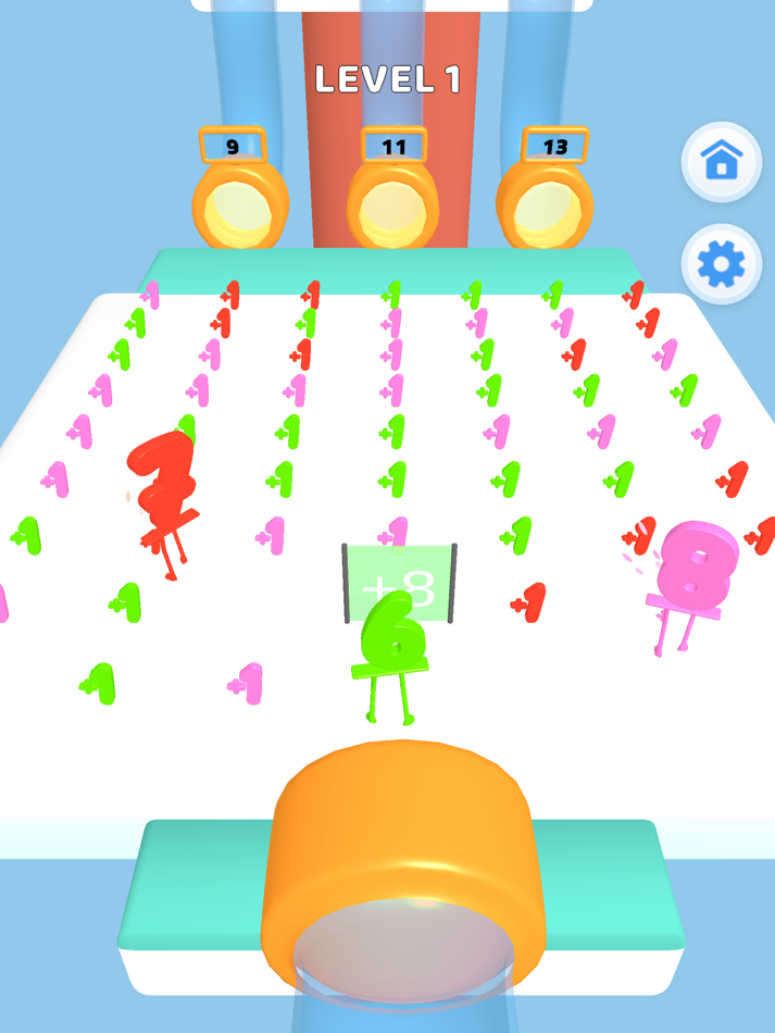 #4. Number Race: Merge Arcade (iOS) Podle: StormBringer Studios