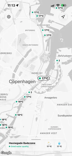 Swimming Water Quality Denmark screenshot 2