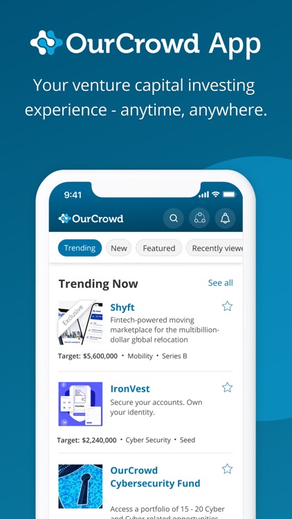 OurCrowd: Investing Platform