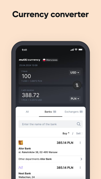 Multi: financial supermarket Screenshot