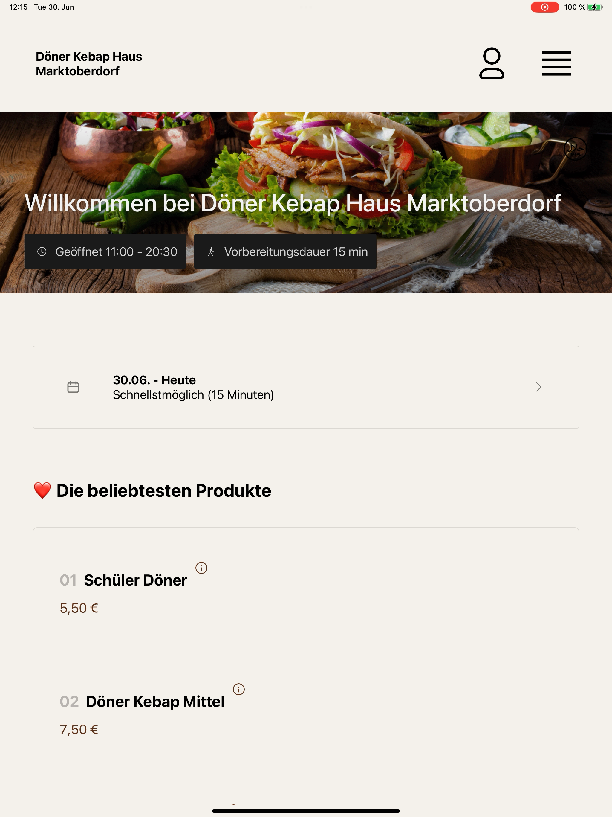 Döner Kebap Haus Marktoberdorf