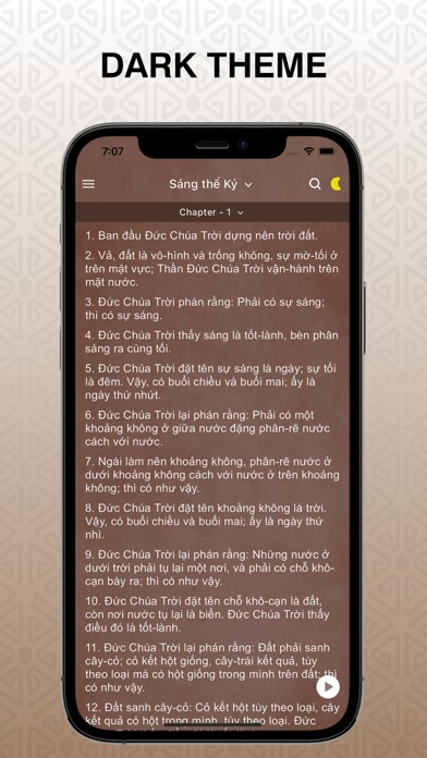 Vietnamese Catholic Holy Bible Screenshot