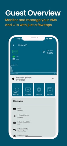 Proxmox VE Companion screenshot