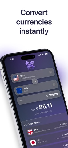 Currency Tracker & Converter Screenshot 1 of 7