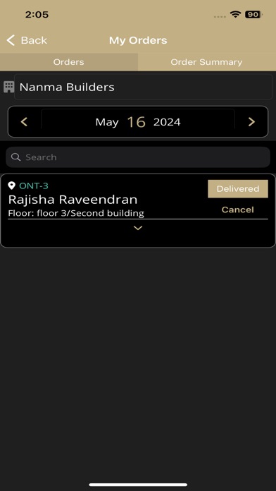 Screenshot 3 of Nanma Living App