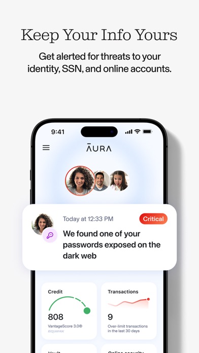 Aura: Security & Protection Screenshot