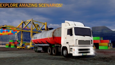 Semi Euro Truck Simulator Game Screenshot